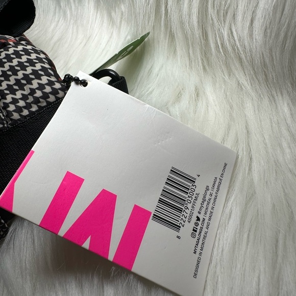 My Tagalongs Black and White Houndstooth Women's Bag - Picture 5 of 6